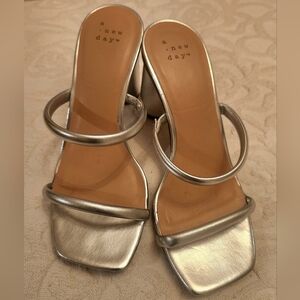 Silver Sandals